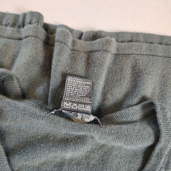 Vintage Koret Embroidered Floral Knit Cardigan Sweater Women’s Large Blue - Picture 4 of 8